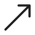 Arrow Up Right SVG Icon